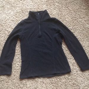 1/4 zip Old Navy black fleece